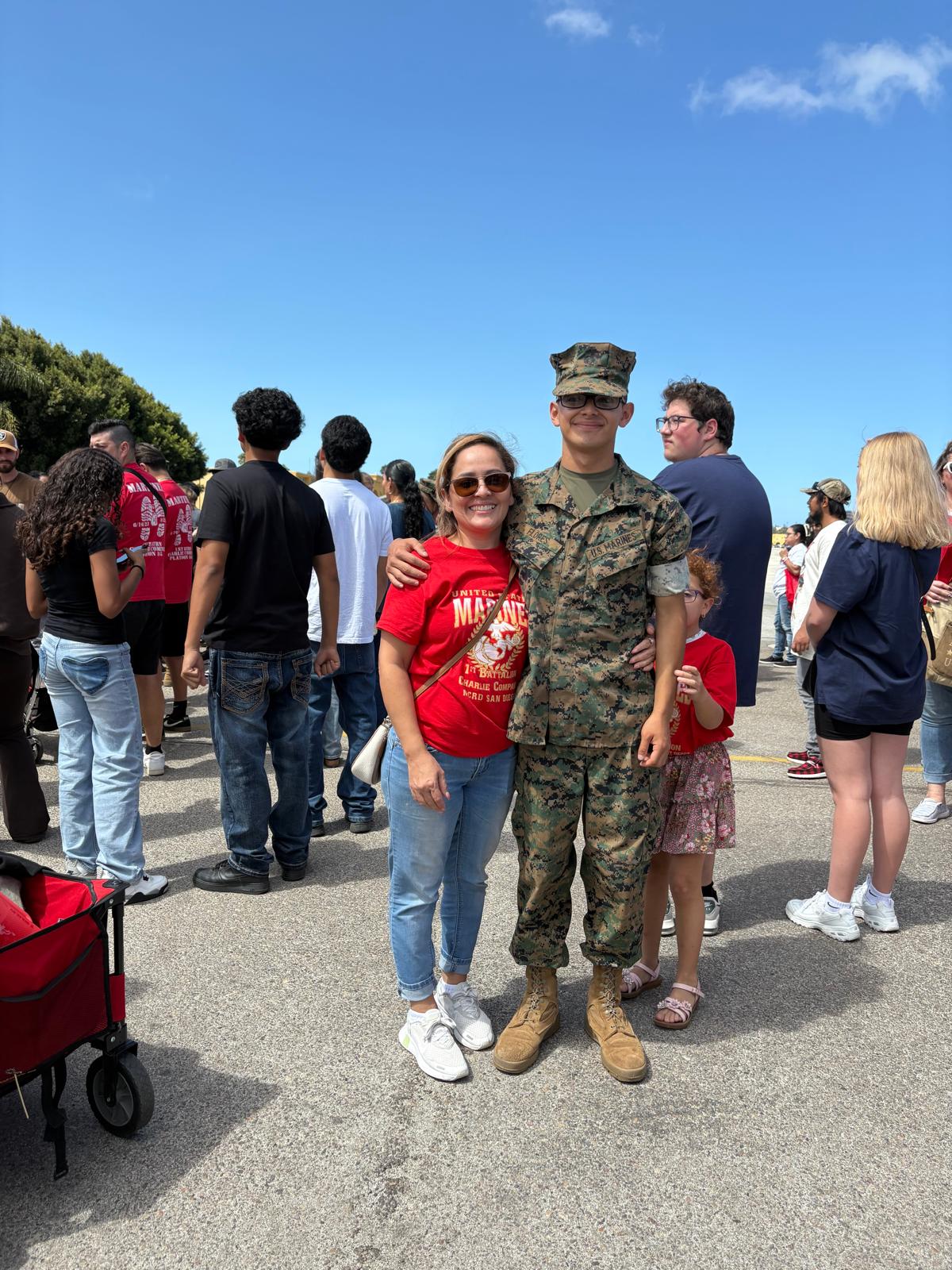 Marine Parents USMC Travel Assistance Boot Camp Graduation